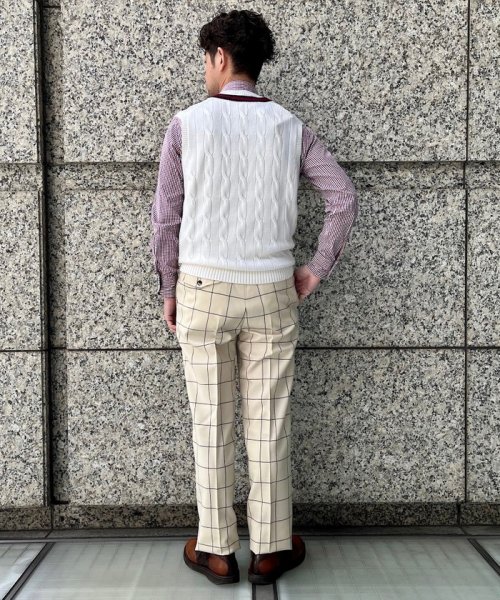 SHIPS MEN(シップス　メン)/THOMSON: Wool Check Trousers/img06