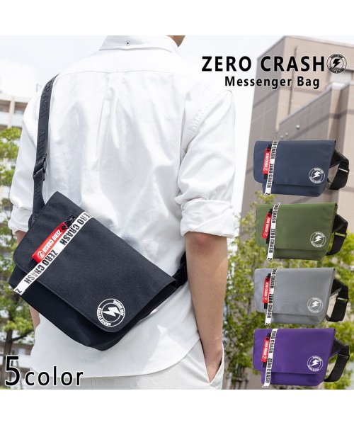 ZERO CRASH(ゼロクラッシュ)/ショルダーバッグ メッセンジャーバッグ バッグ ミニバッグ アウトドア サブバッグ 撥水 ZERO CRASH ゼロクラッシュ ユニセックス ZC－2011/img01