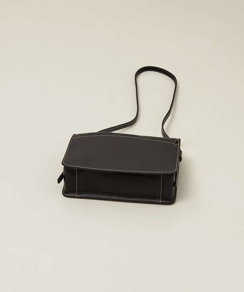 LOWELL Things(LOWELLThings)/【LEE掲載】Trench/レザーフラップショルダーBAG/img09