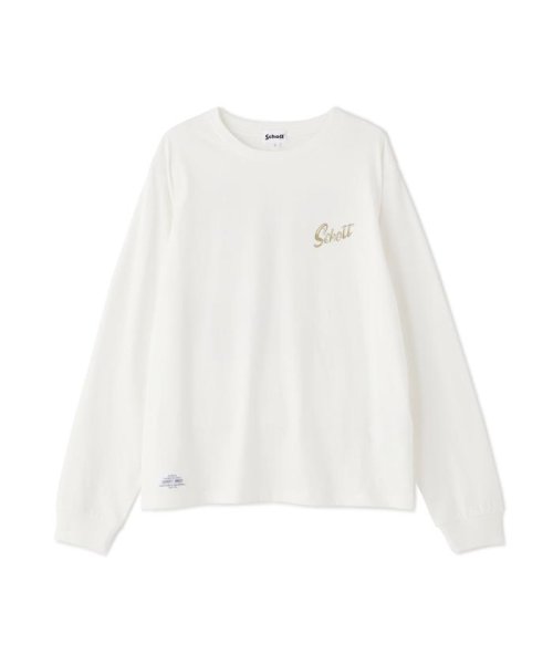 Schott(ショット)/EAGLE U.S.A FRAG L/S T－SHIRT/イーグル U.S.Aフラッグ ロングスリーブTシャツ/img16