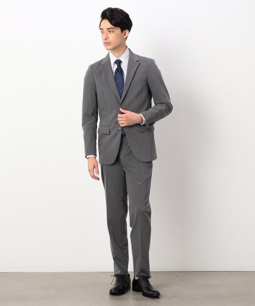 ウォッシャブル ウールライク ストレッチ トロピカル スーツ B85 W70 H92