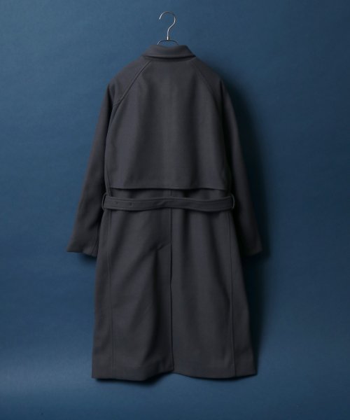 ANPAS(ANPAS)/【ANPAS】Melton Oversize Trench Coat Coat/ANPAS メルトン オーバーサイズ トレンチコート/img06