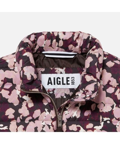 AIGLE(エーグル)/撥水 オールオーバープリントダウンジャケット/img03