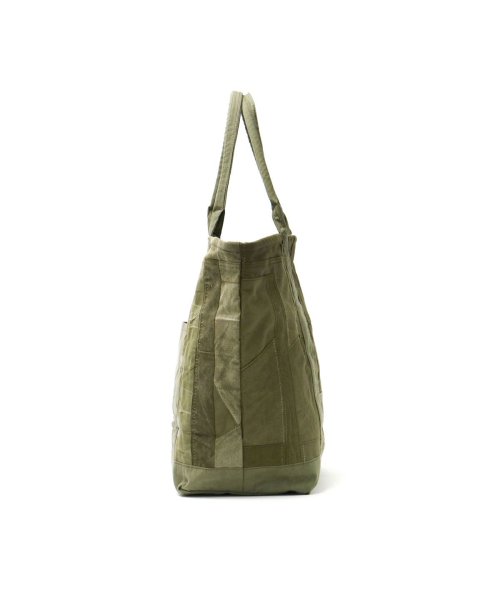 hobo(ホーボー)/ホーボー トートバッグ hobo CARRY－ALL TOTE L UPCYCLED US ARMY CLOTH B4 29L 日本製 HB－BG3515/img05