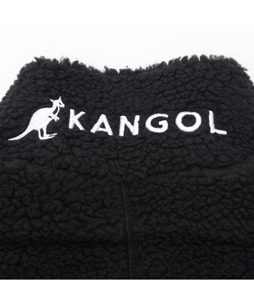 KANGOL(KANGOL)/KANGOL ロゴ刺繍入りハイネックジップアップ長袖ボアジャケット アウター/img18
