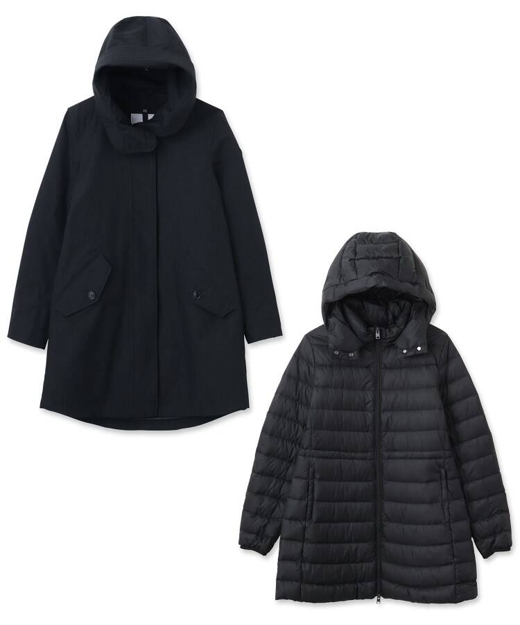 WOOLRICHウールリッチLONG MILITARY GRN 3IN1 ロングコート