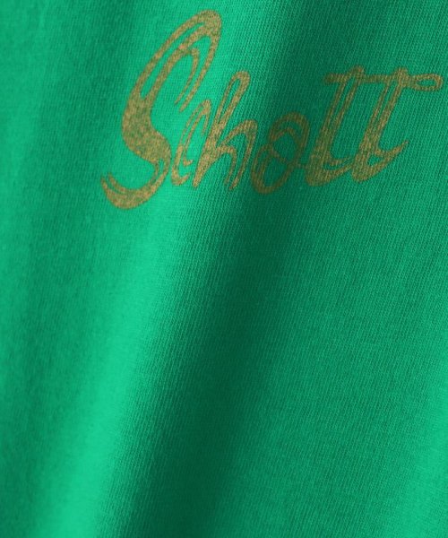 Schott(ショット)/EAGLE U.S.A FRAG L/S T－SHIRT/イーグル U.S.Aフラッグ ロングスリーブTシャツ/img24