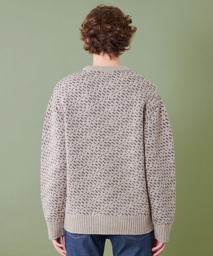 CON VERSATIONS comm.arch.別注　ハンドニット　バーズアイ WEB限定】クレストブリッジバーズアイニット(505023054)｜HANKYU MEN'S