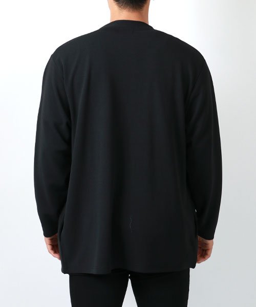 MARUKAWA(大きいサイズのマルカワ)/大きいサイズ 2L 3L 4L 5L カーディガン＆半袖Tシャツ セット アンサンブル メンズ カジュアル /img02