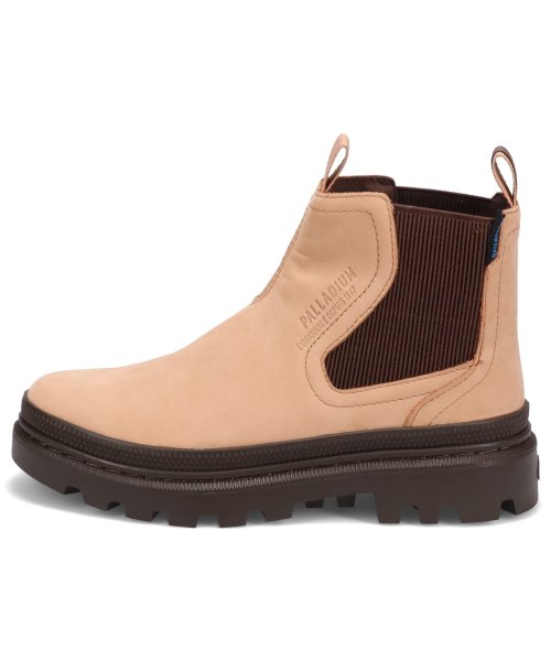 パラディウム PALLADIUM サイドゴアブーツ パラトゥルーパー チェルシー メンズ レディース 防水 PALLATROOPER CHE WP ベージュ 7 パラディウム PALLADIUM PALLATROOPER CHE WP
