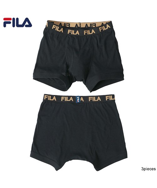 MARUKAWA(大きいサイズのマルカワ)/★別注【FILA】フィラ 大きいサイズ[3L 4L 5L 6L] ストレッチ ボクサーパンツ3枚組み/3P セット 下着 アンダーウェア メンズ/img06