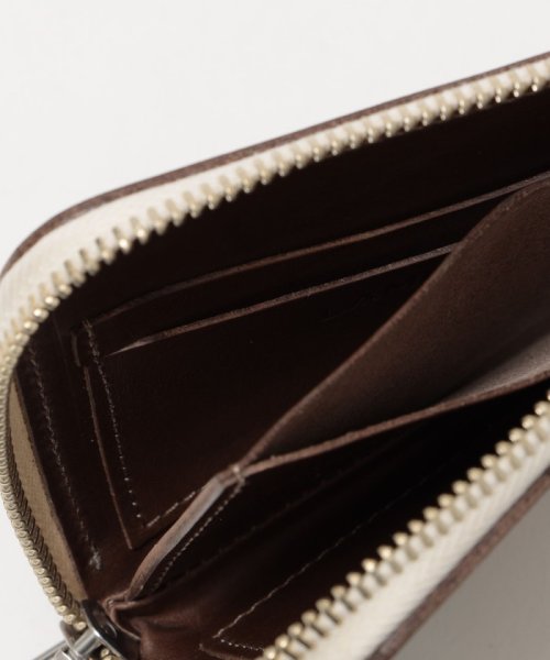 LAMPEYE: L字ジップ ウォレット 財布 バケッタレザー LAMPEYE