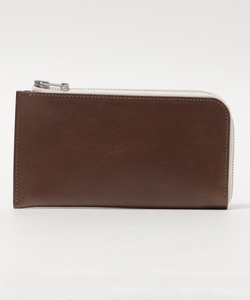 LAMPEYE: L字ジップ ロング ウォレット 長財布 バケッタレザー LAMPEYE