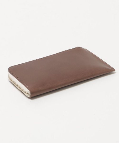 LAMPEYE: L字ジップ ロング ウォレット 長財布 バケッタレザー LAMPEYE