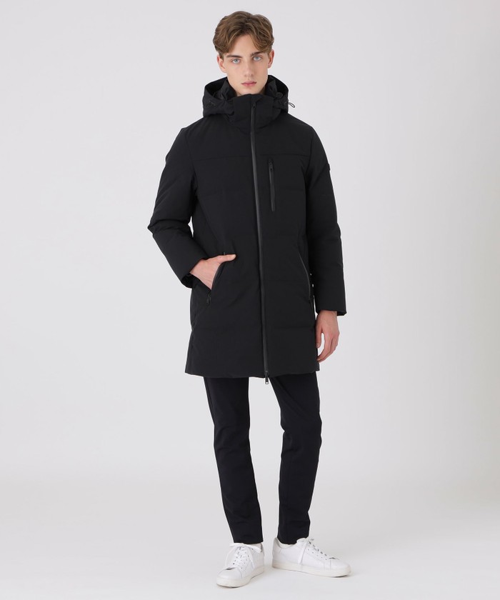 BLACK lab.】シームレスロングダウン(505069329)｜HANKYU MEN'S