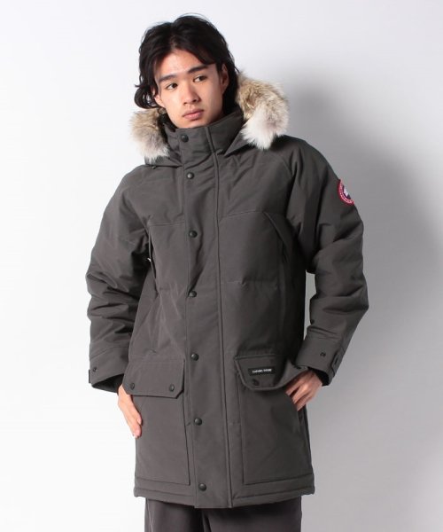 CANADA GOOSE(カナダグース)/【メンズ】【CANADAGOOSE】カナダグース ダウンジャケット メンズ コート エモリーパーカー  EMORY PARKA グレー/img09