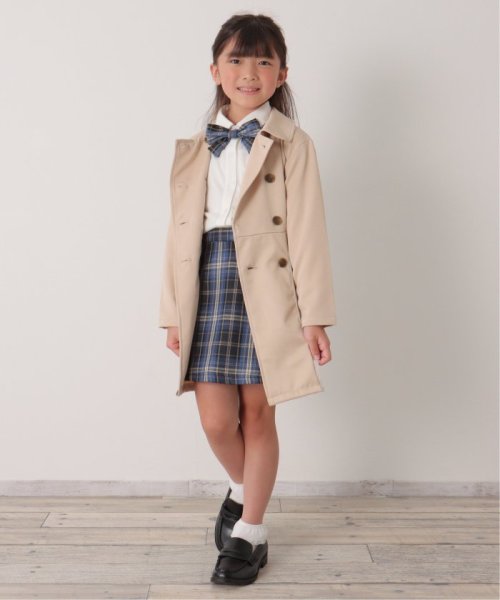 ikka kids(イッカ　キッズ)/サイドプリーツゆるトレンチコート（120〜160cm）/img09