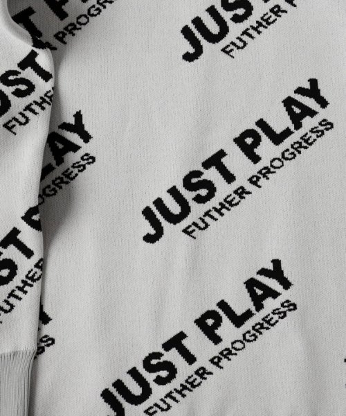 JUST PLAY(ジャストプレイ)/【JUST PLAY】12Gジャガード編みニット/img19