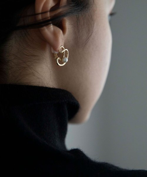 marjour(マージュール)/WIRE PEARL EAR CUFF/img06