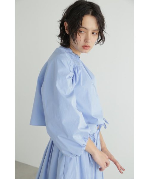 JILL STUART(ジル スチュアート)/【セットアップ対応商品】T/Cタイプライターボリュームスリーブブラウス/img09