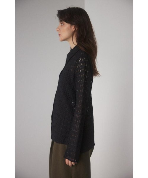 BLACK BY MOUSSY(ブラックバイマウジー)/lace shirt/img04
