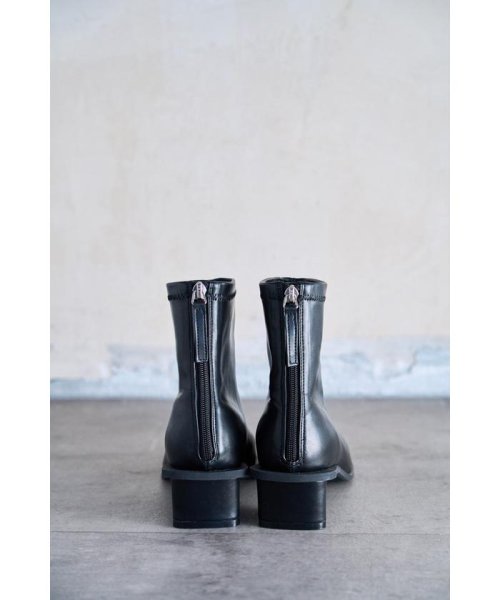 AZUL by moussy(アズールバイマウジー)/TRIANGLE LOW HEEL BOOTS/img12