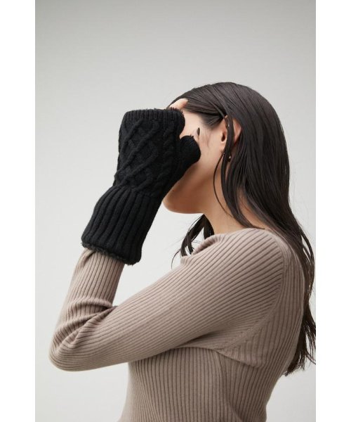 AZUL by moussy(アズールバイマウジー)/KNIT HAND WARMER/img07