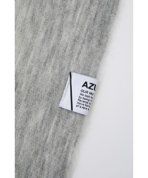 AZUL by moussy(アズールバイマウジー)/DOUBLE FACE KNIT MUFFLER/img03