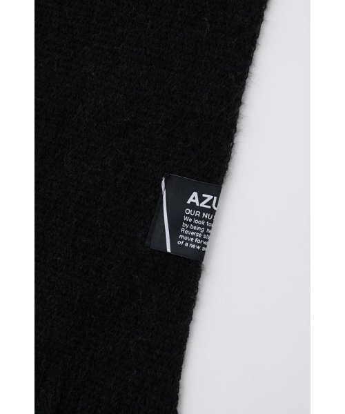 AZUL by moussy(アズールバイマウジー)/DOUBLE FACE KNIT MUFFLER/img11
