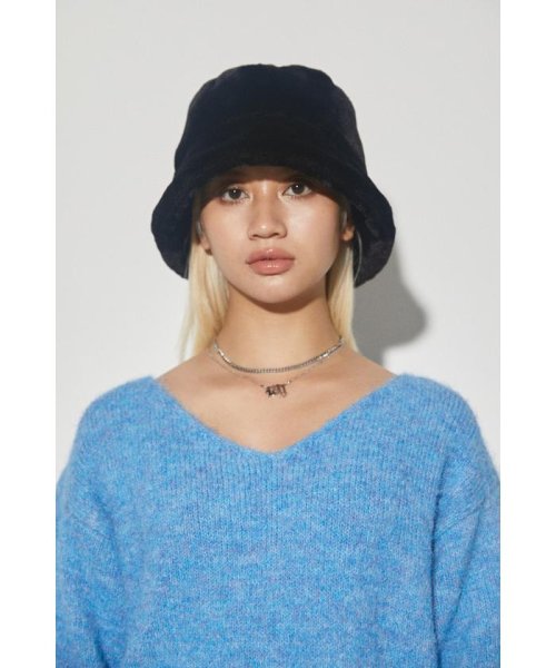 LAGUA GEM(ラグアジェム)/LOOSE V NECK COLOR KNIT/img09