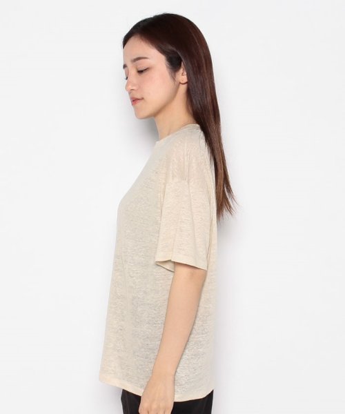 BENETTON (women)(ベネトン（レディース）)/リネンラウンドネック半袖Tシャツ・カットソー/img28