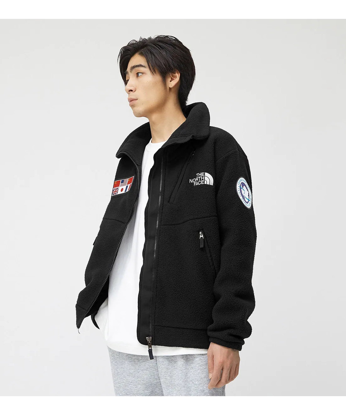 THE NORTH FACE トランスアンタークティカフリースジャケット 黒 M