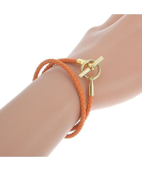 HERMES エルメス Glenan レザーブレスレット - 安い通販 銀座