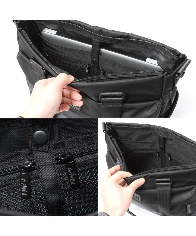 新品 マンハッタンポーテージブラックレーベル 2way ブリーフケース 