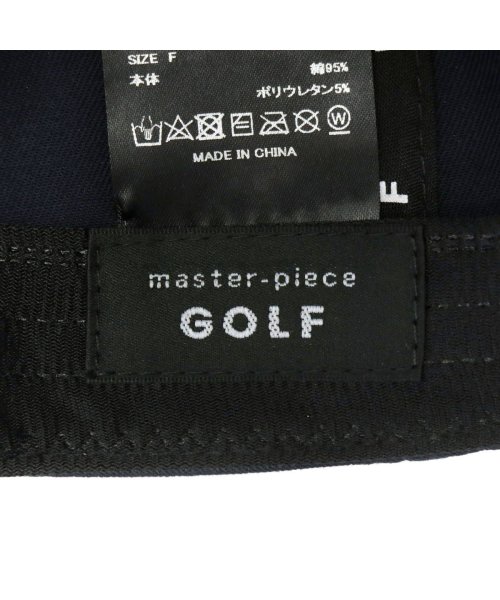 master-piece GOLF(マスターピースゴルフ)/【正規取扱店】 マスターピースゴルフ キャップ master－piece GOLF CAP ゴルフキャップ 帽子 撥水 速乾 サイズ調整 312000/img12