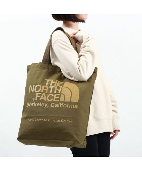 THE NORTH FACE(ザノースフェイス)/【日本正規品】ザ・ノース・フェイス トートバッグ THE NORTH FACE TNF エコバッグ TNF オーガニックコットントート NM82260/img08