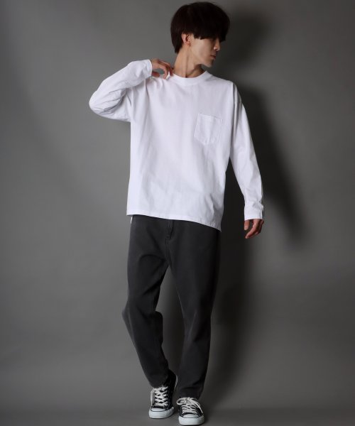 SITRY(SITRY)/【SITRY】ワイドシルエット ヘビーウェイト ロングスリーブ Tシャツ メンズ 長袖/img21