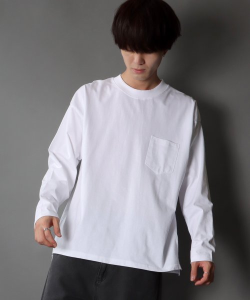 SITRY(SITRY)/【SITRY】ワイドシルエット ヘビーウェイト ロングスリーブ Tシャツ メンズ 長袖/img36