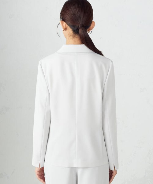 【セットアップ対応】ウォッシャブル ポリエステルツイル　テーラードジャケット 【セットアップ対応】ウォッシャブル ポリエステルツイル　テーラードジャケット L1415452621(10919円)