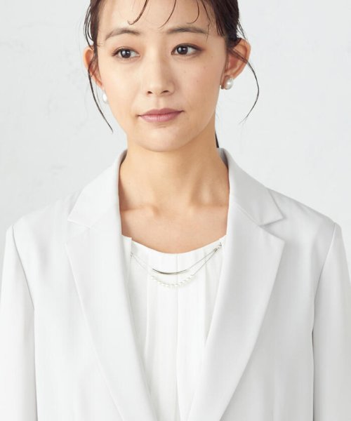 【セットアップ対応】ウォッシャブル ポリエステルツイル　テーラードジャケット 【セットアップ対応】ウォッシャブル ポリエステルツイル　テーラードジャケット L1415452621(10919円)