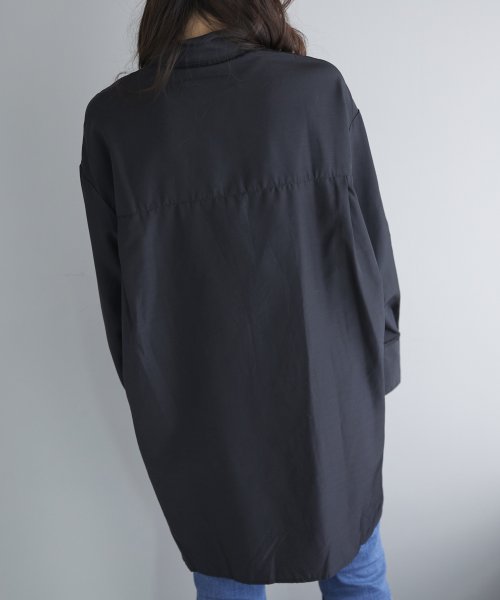 OLIVE des OLIVE(オリーブデオリーブ)/袖明きデザインシャツ/img09