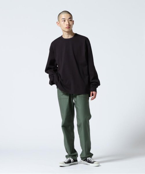 BEAVER(ビーバー)/MANASTASH/マナスタッシュ　MS TUCK LONG SLEEVE TEE　タックロングスリーブティー/img01