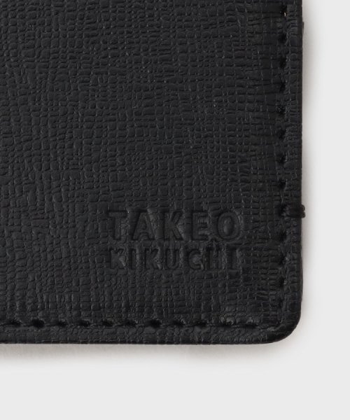 TAKEO KIKUCHI(タケオキクチ)/配色型押しレザー2つ折り財布/img09