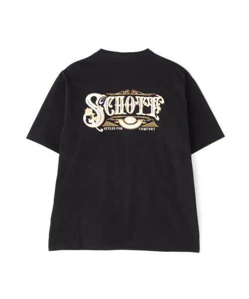 Schott(ショット)/S/S HENLEY NECK T－SHIRT "EMBROIDERED SCHOTT"/ヘンリーネック刺繍Tシャツ/img11