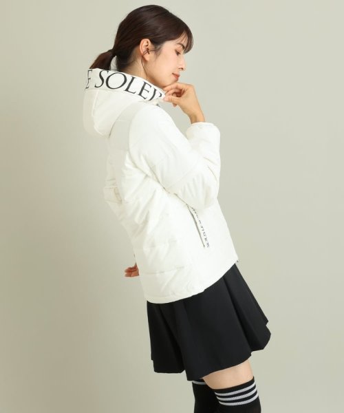 レディースゴルフウエア　2WAYフード付アウター LE SOLEIL ソルソレイユ