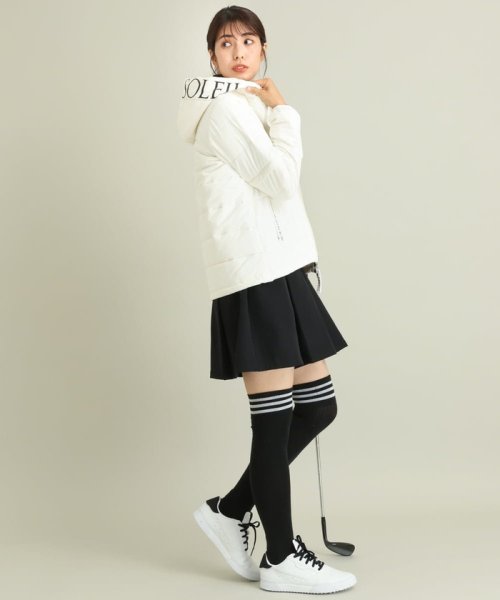 レディースゴルフウエア　2WAYフード付アウター LE SOLEIL ソルソレイユ