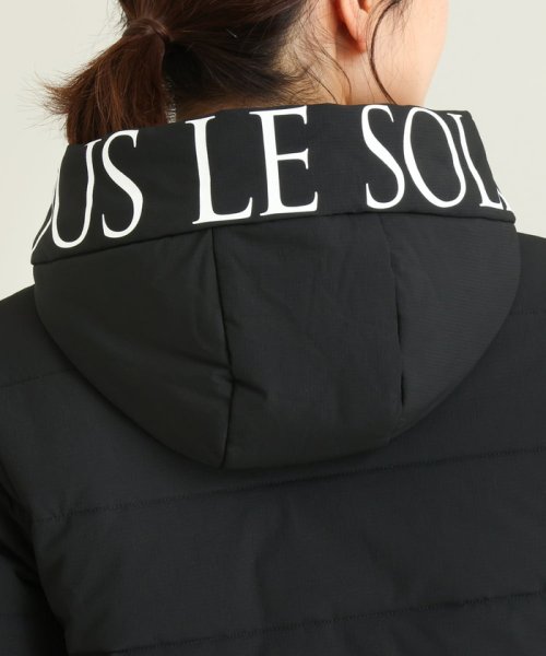 レディースゴルフウエア　2WAYフード付アウター LE SOLEIL ソルソレイユ