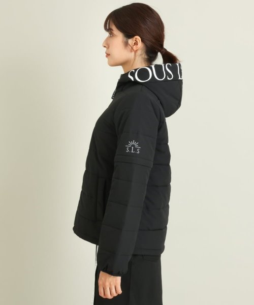 レディースゴルフウエア　2WAYフード付アウター LE SOLEIL ソルソレイユ