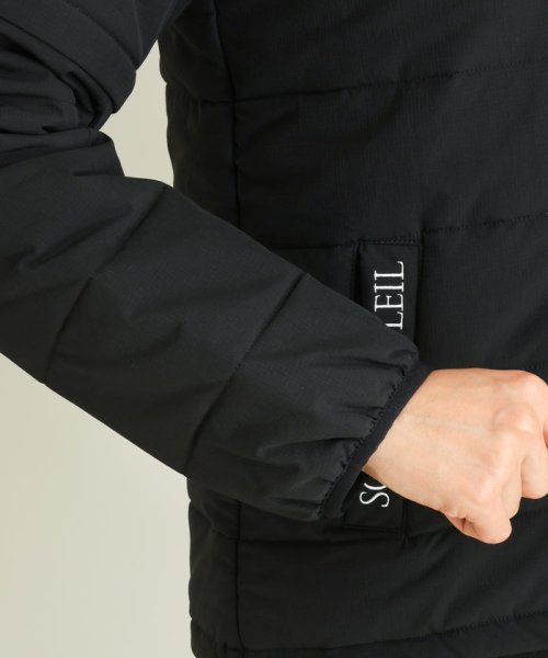 レディースゴルフウエア　2WAYフード付アウター LE SOLEIL ソルソレイユ