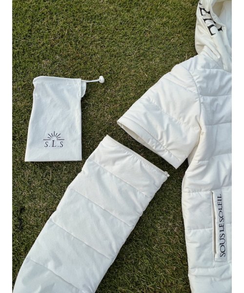 レディースゴルフウエア　2WAYフード付アウター LE SOLEIL ソルソレイユ